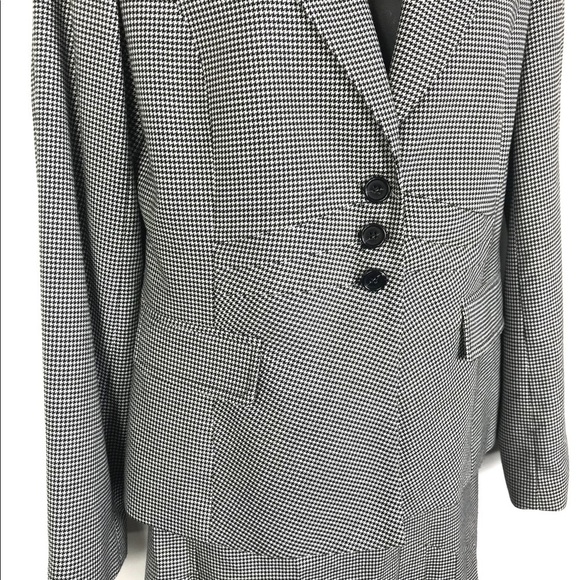 Chapter One Houndstooth Suit Size 6 - Picture 4 of 8